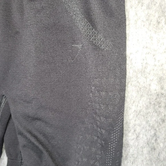 Gymshark Womens Shorts S Compression Tights Shaping Contour High Waist Gym Black - Picture 5 of 7